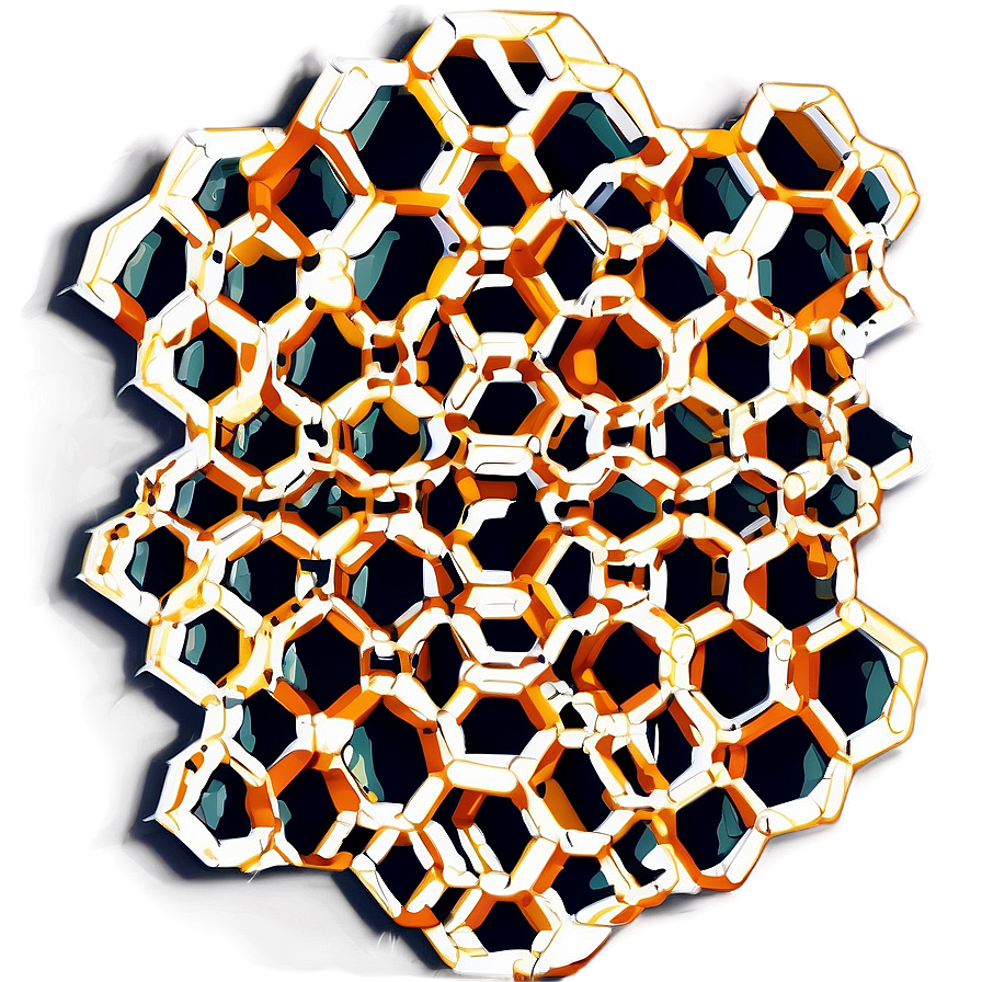 Abstract Hive Pattern Png Vjw PNG Image