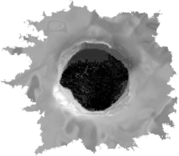 Abstract Hole Illusion PNG Image