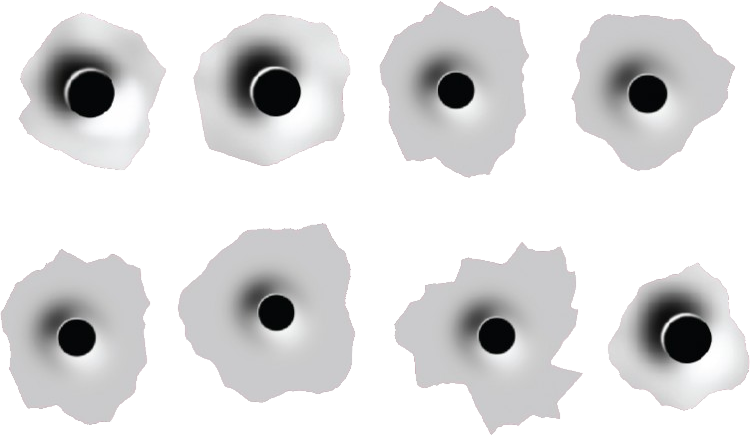 Abstract Hole Pattern PNG Image