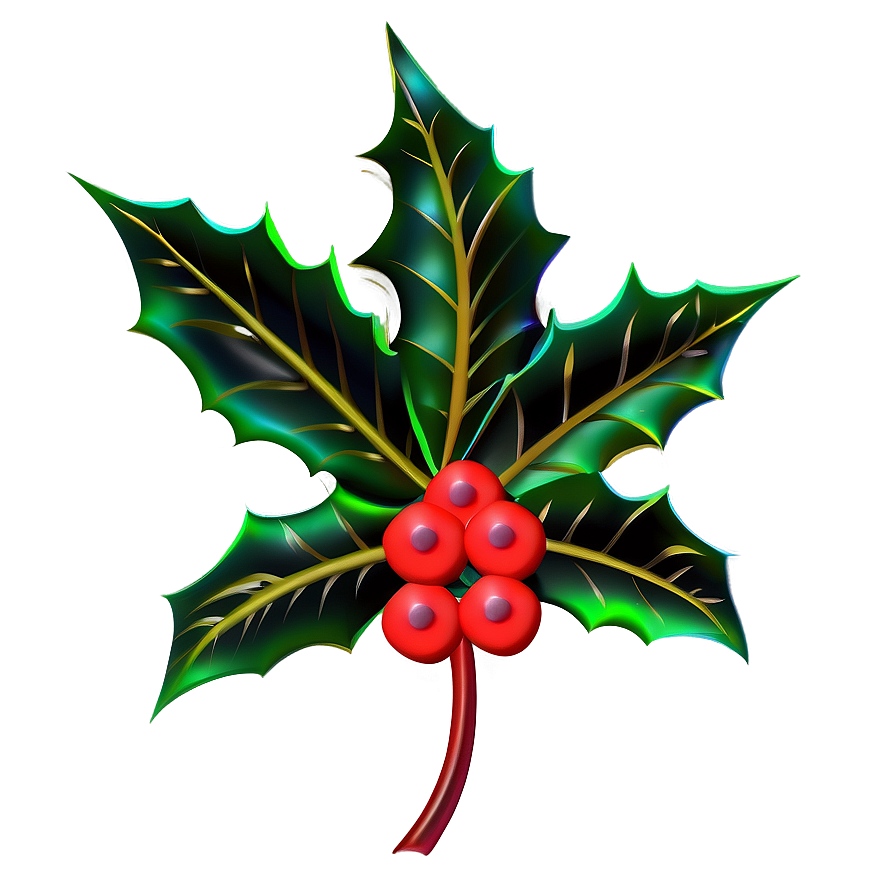 Abstract Holly Png 05252024 PNG Image