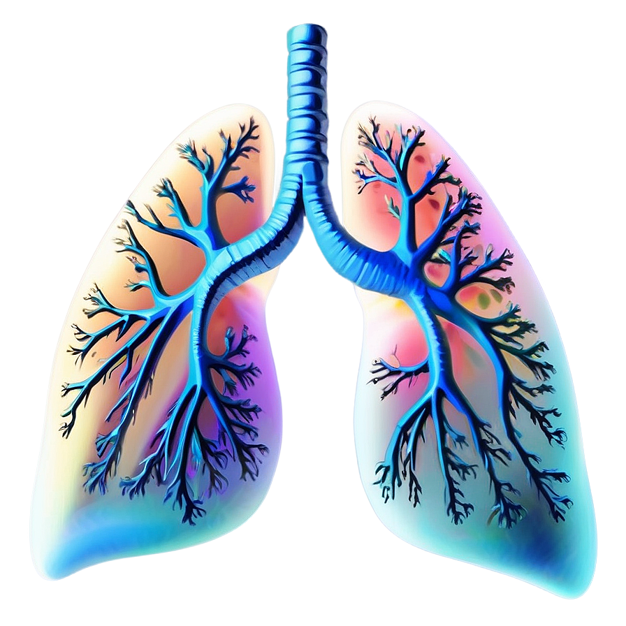 Abstract Lungs Design Png 05232024 PNG Image