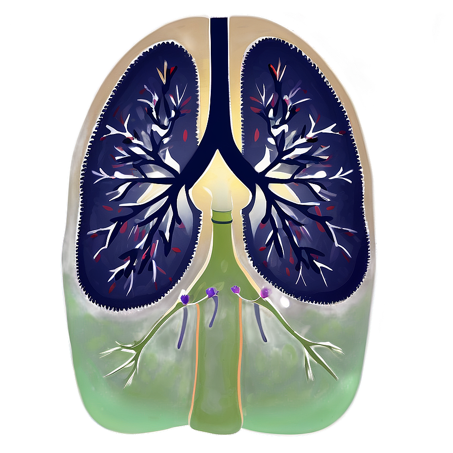 Abstract Lungs Pattern Png 1 PNG Image