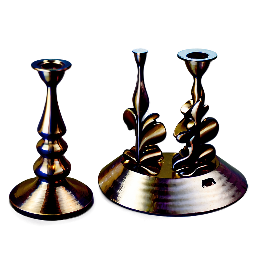 Abstract Metal Candlestick Png 34 PNG Image