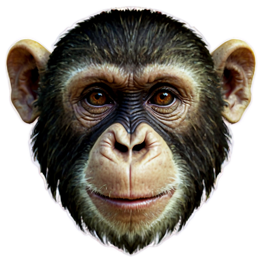 Abstract Monkey Face Png 96 PNG Image