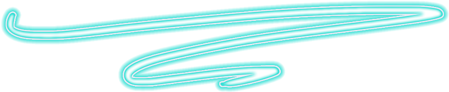 Abstract Neon Line Art PNG Image