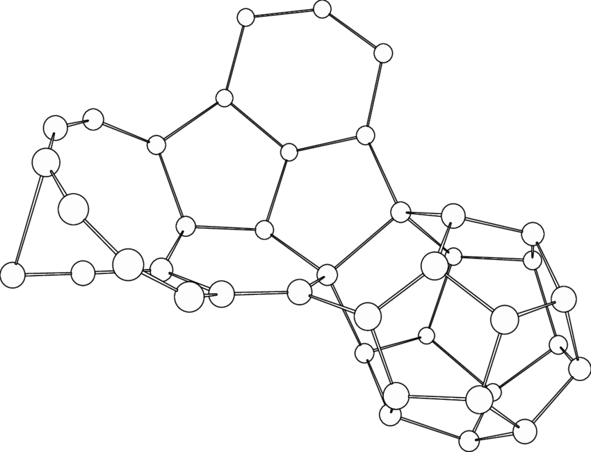 Abstract Network Connections Graphic PNG Image