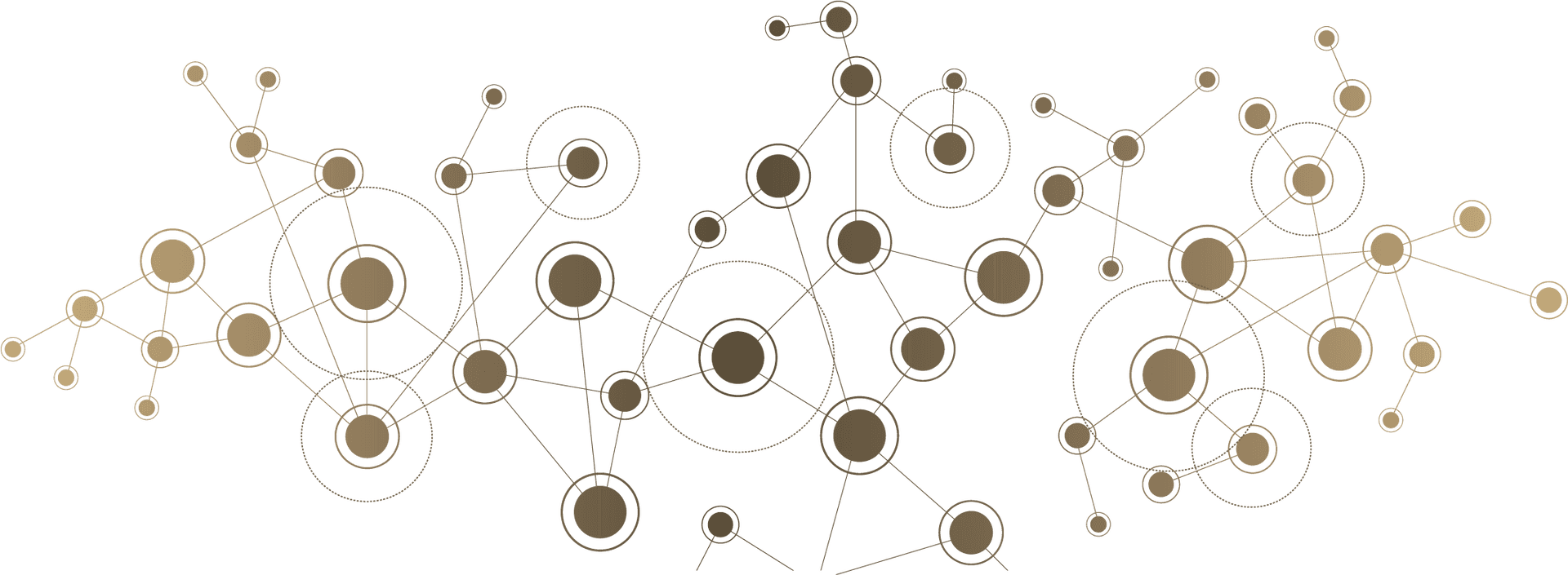 Abstract Network Topology Graphic PNG Image