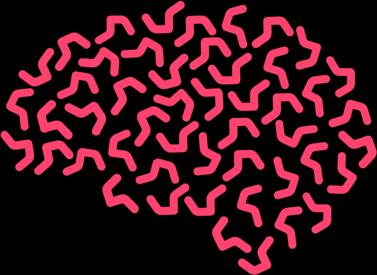 Abstract Neural Network Illustration PNG Image