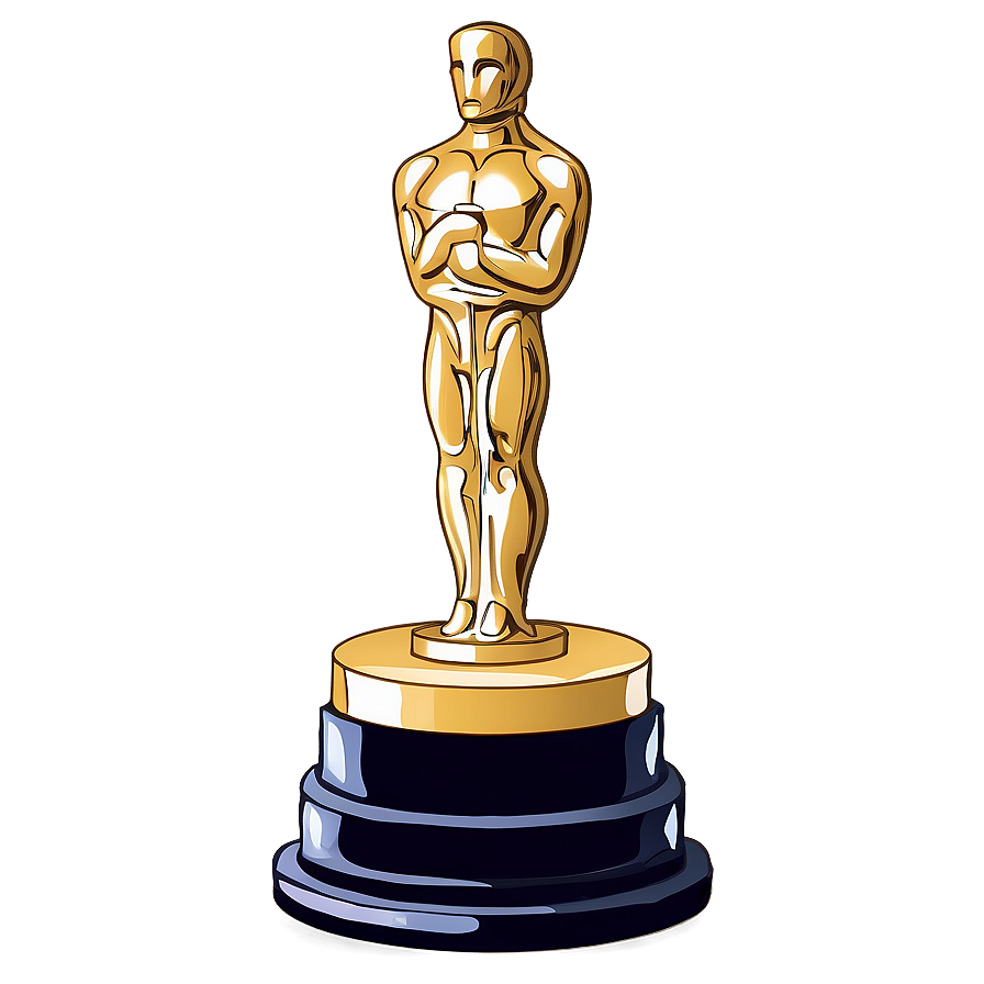 Abstract Oscar Trophy Png Tyu PNG Image