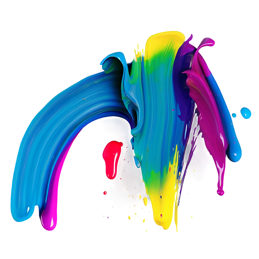 Abstract Paint Streak Png 06272024 PNG Image