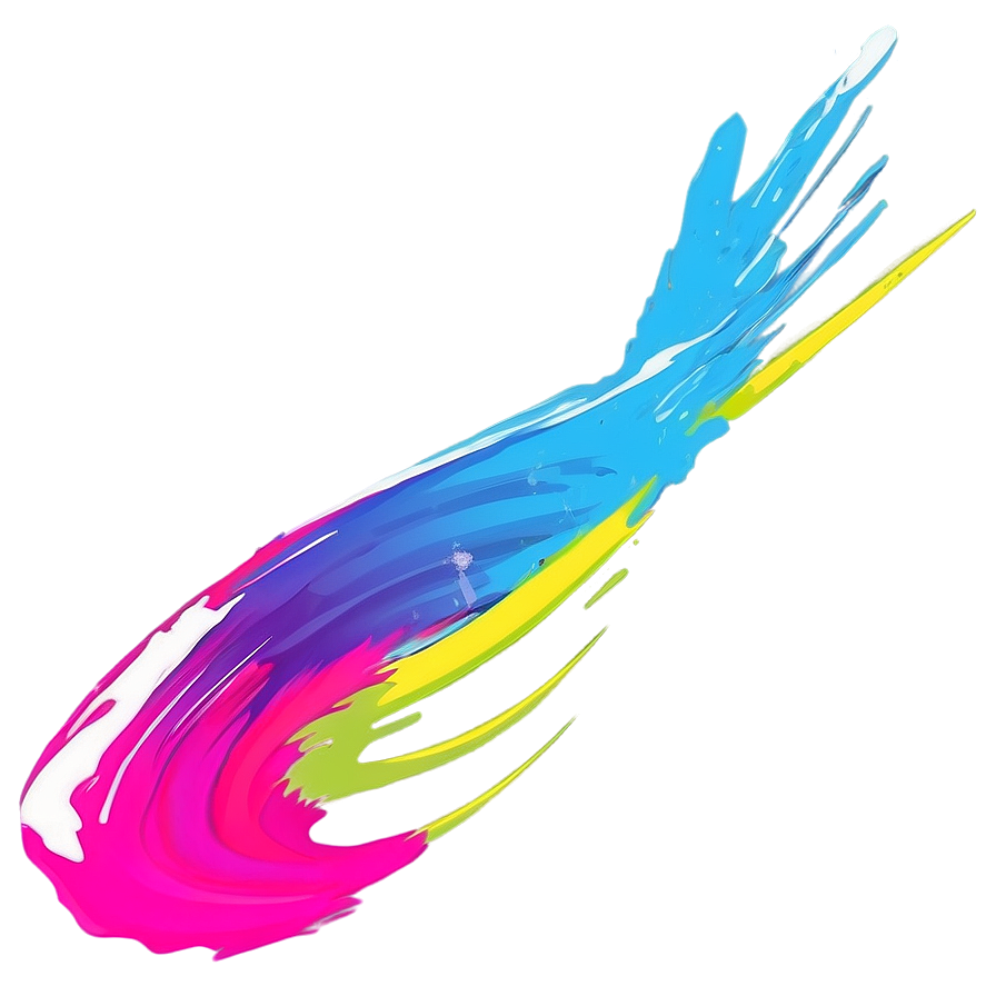 Abstract Paint Stroke Png 66 PNG Image