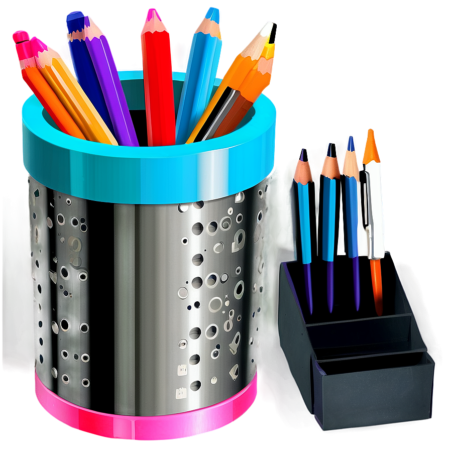 Abstract Pencil Holder Png Ybh PNG Image