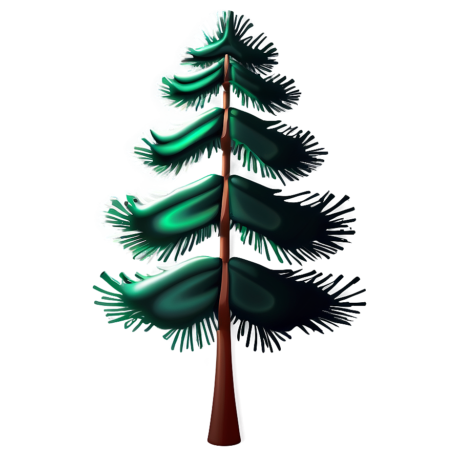 Abstract Pine Tree Art Png 71 PNG Image