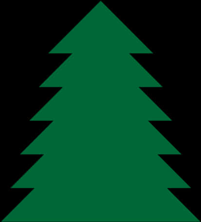 Abstract Pine Tree Icon PNG Image