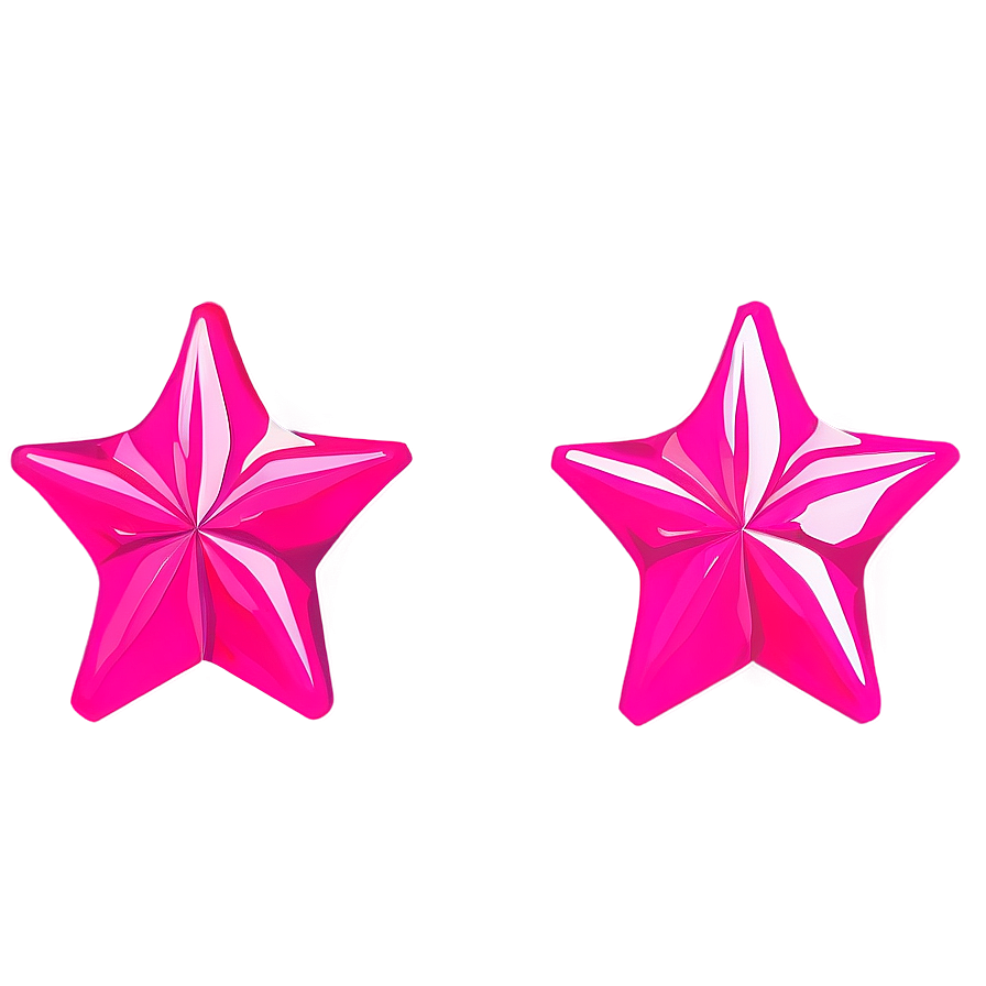 Abstract Pink Stars Png Bmy23 PNG Image