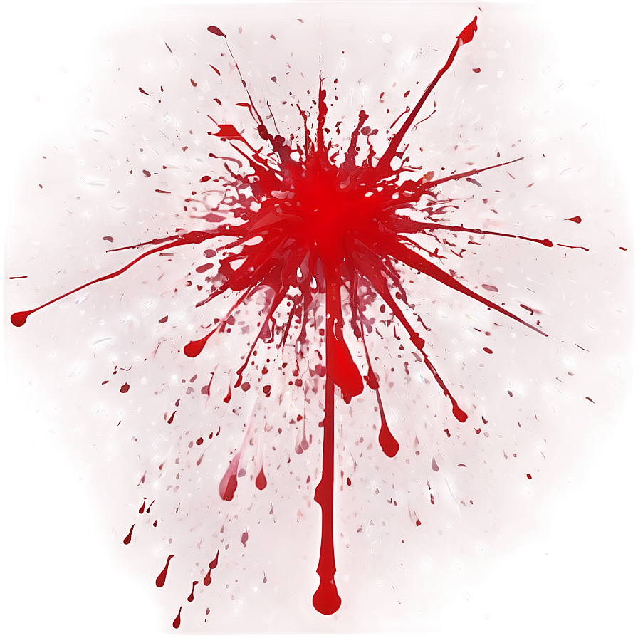 Abstract Red Blob Splatter Png 36 PNG Image