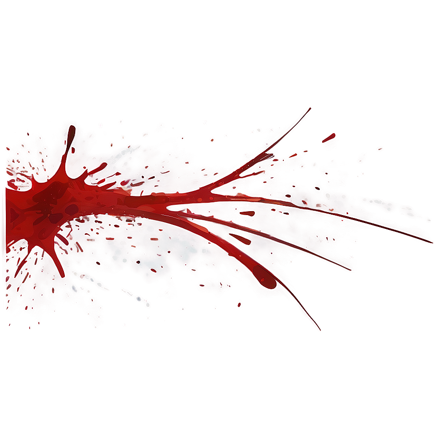 Abstract Red Splatter Design Png Uip PNG Image