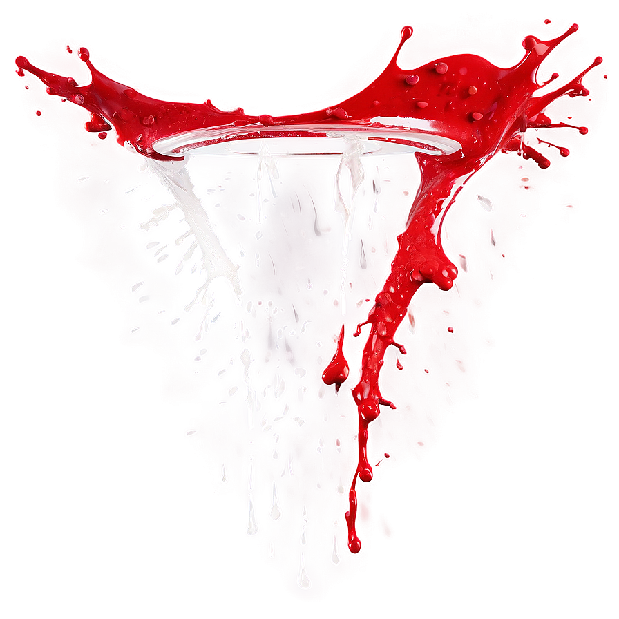 Abstract Red Splatter Splash Png Ogl PNG Image