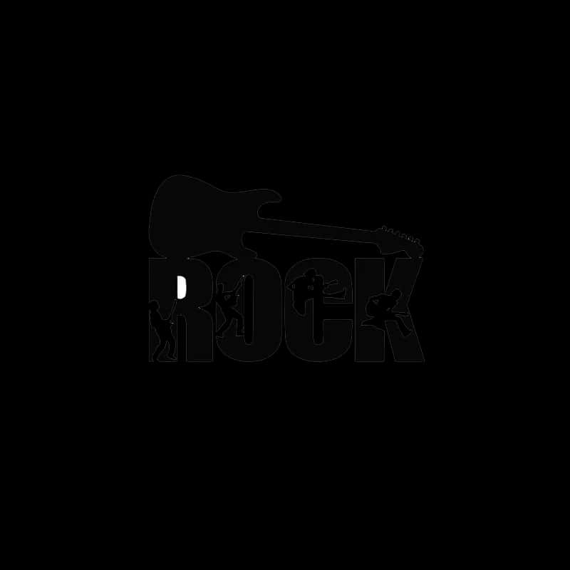 Abstract Rock Music Concept PNG Image