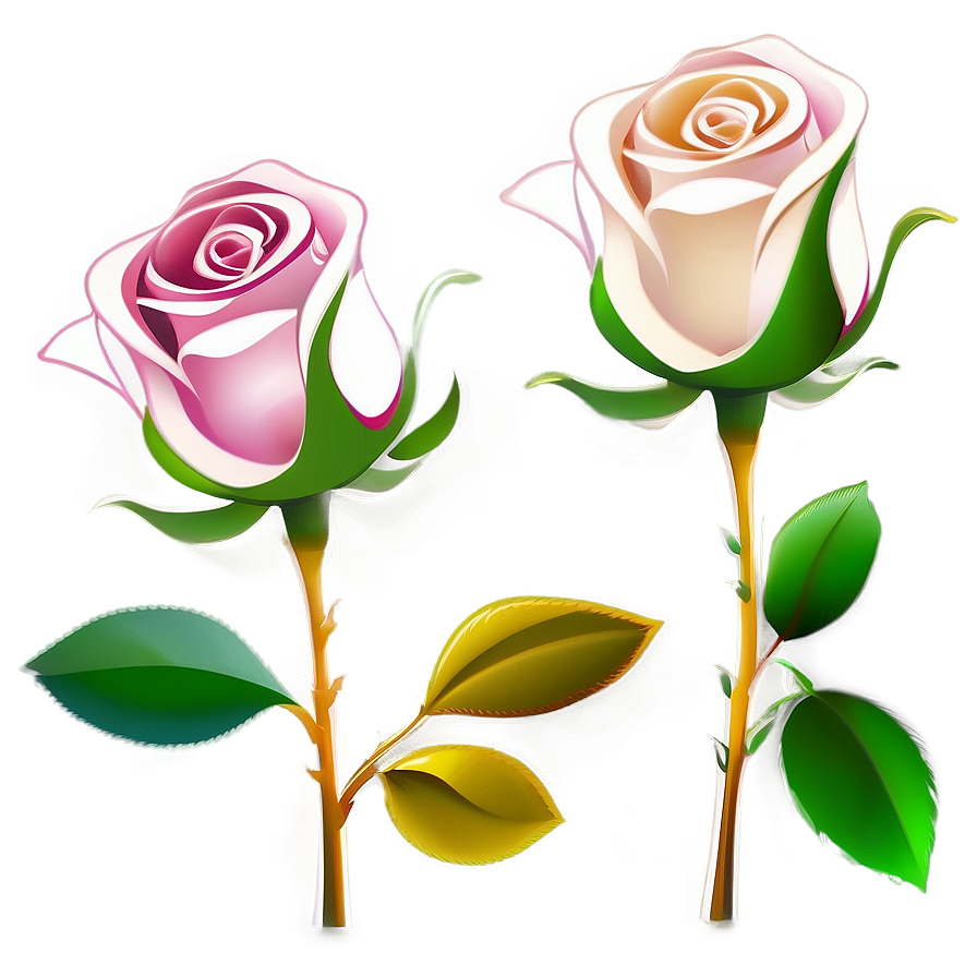 Abstract Rose Vector Creation Png Xta PNG Image