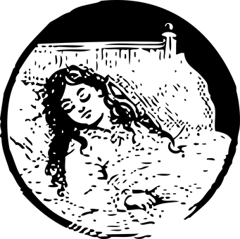 Abstract Silhouette Profile PNG Image