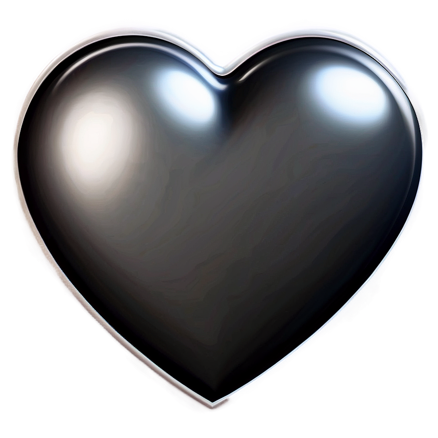 Abstract Silver Heart Png Tko PNG Image