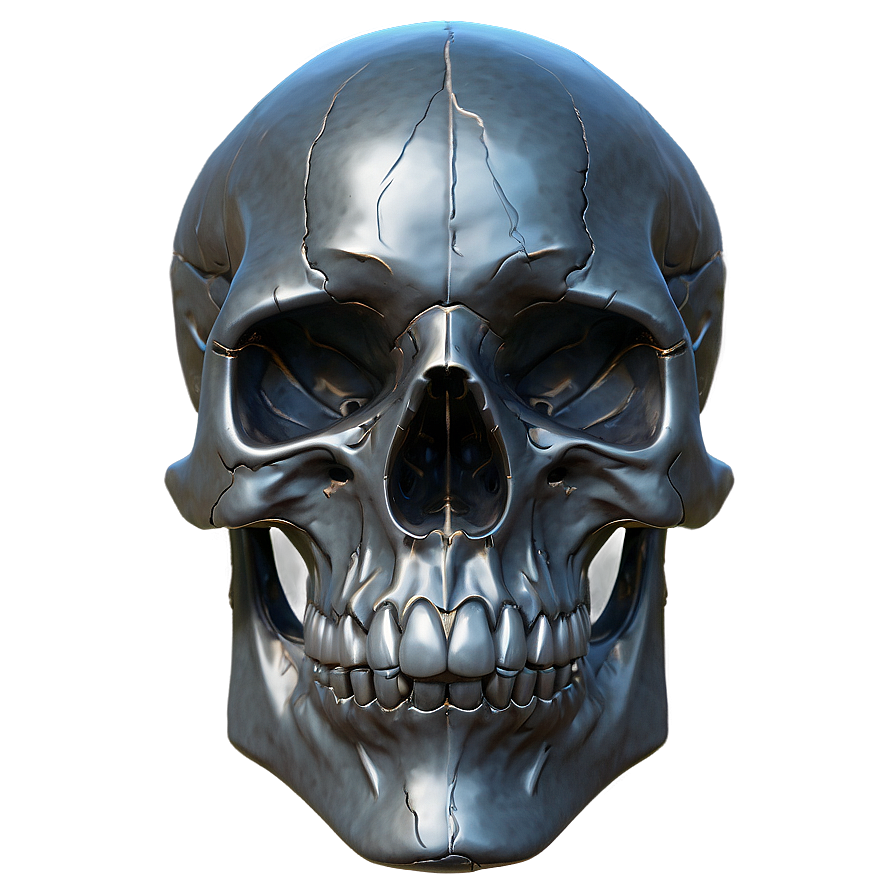 Abstract Skull Concept Png B PNG Image