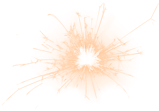 Abstract Spark Explosion PNG Image