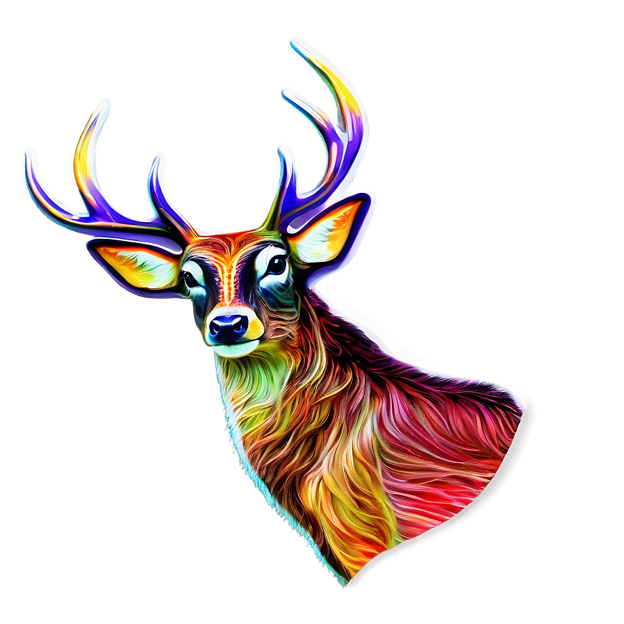 Abstract Stag Art Png 51 PNG Image