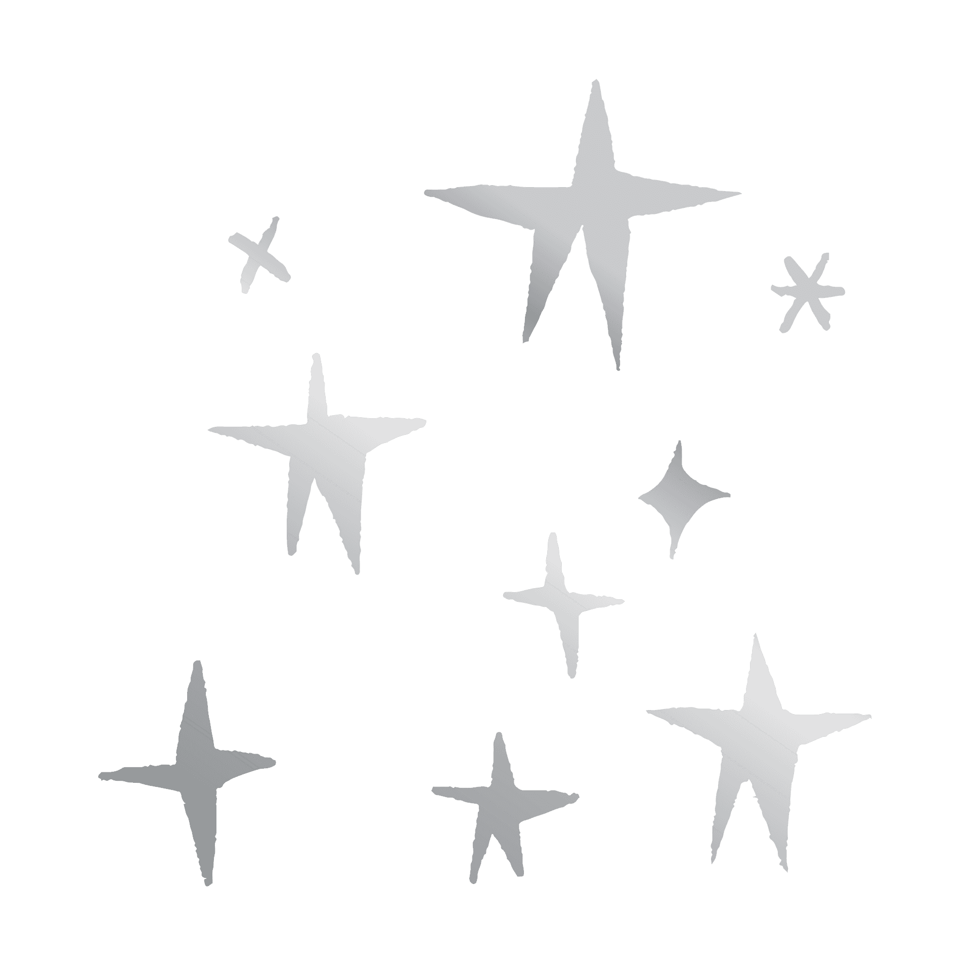 Abstract Star Pattern Design PNG Image