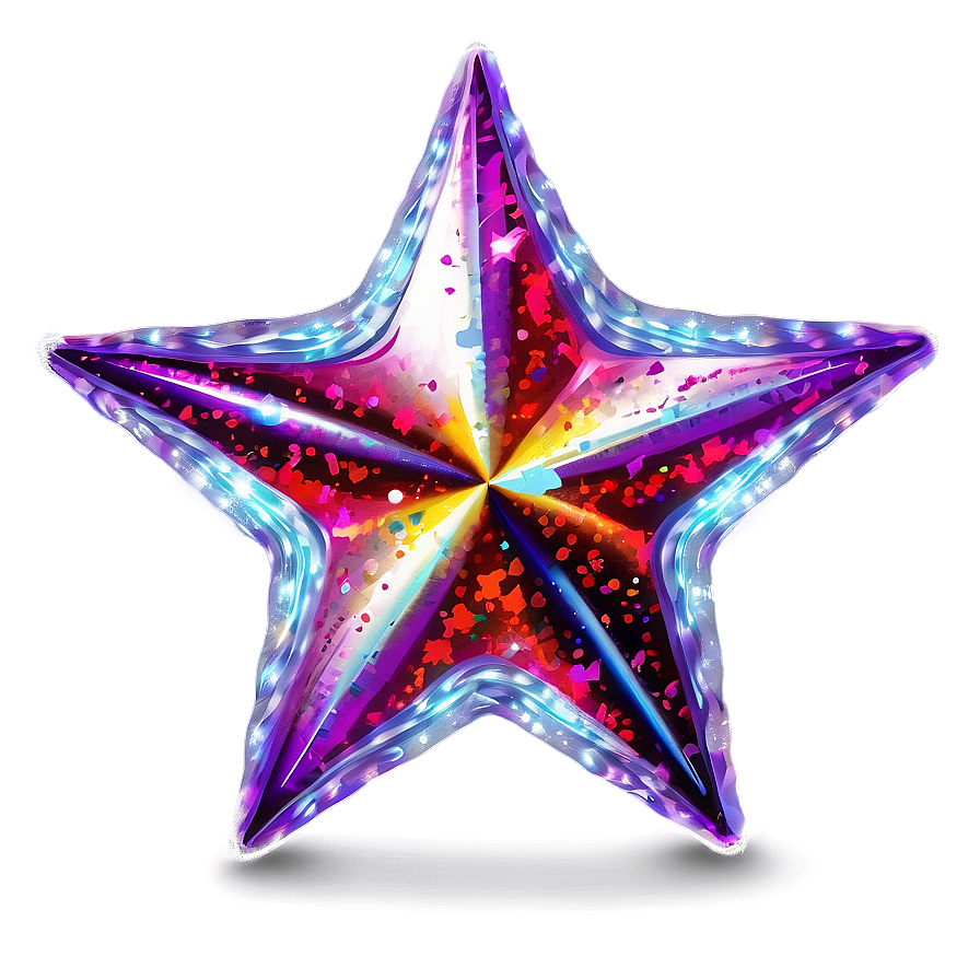 Abstract Star Sparkle Png Urt PNG Image