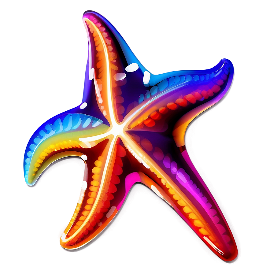 Abstract Starfish Icon Png Plq PNG Image