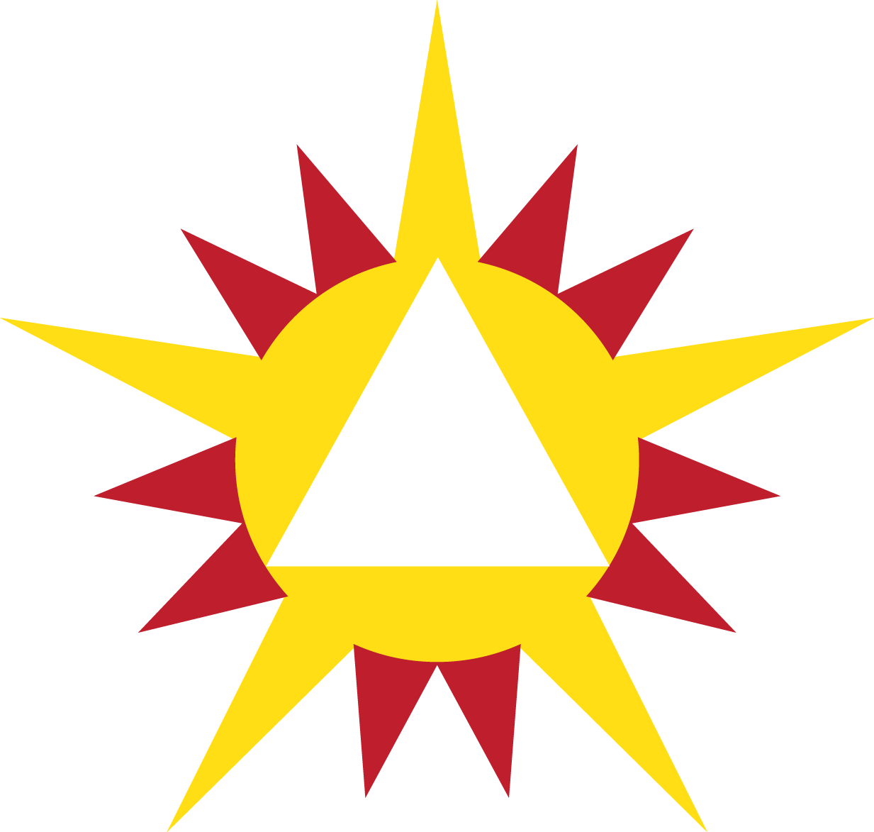 Abstract Sunburst Graphic PNG Image