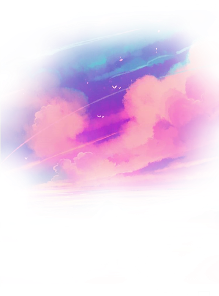 Abstract Sunset Skyline PNG Image