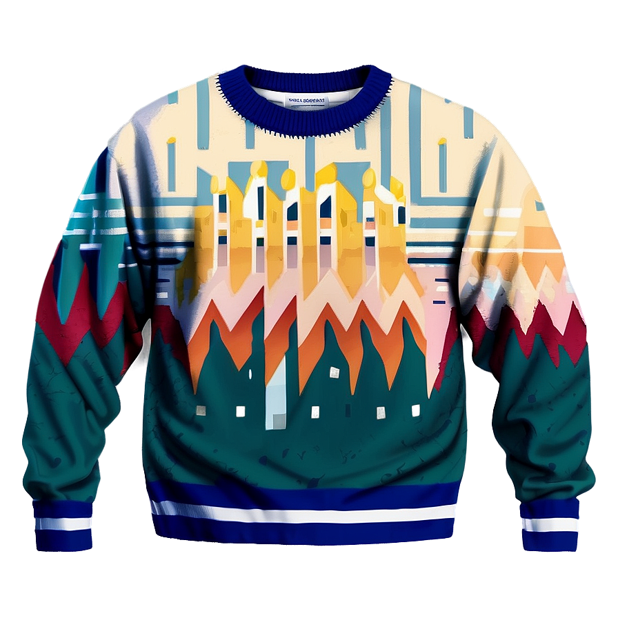 Abstract Sweater Art Png Pkb PNG Image