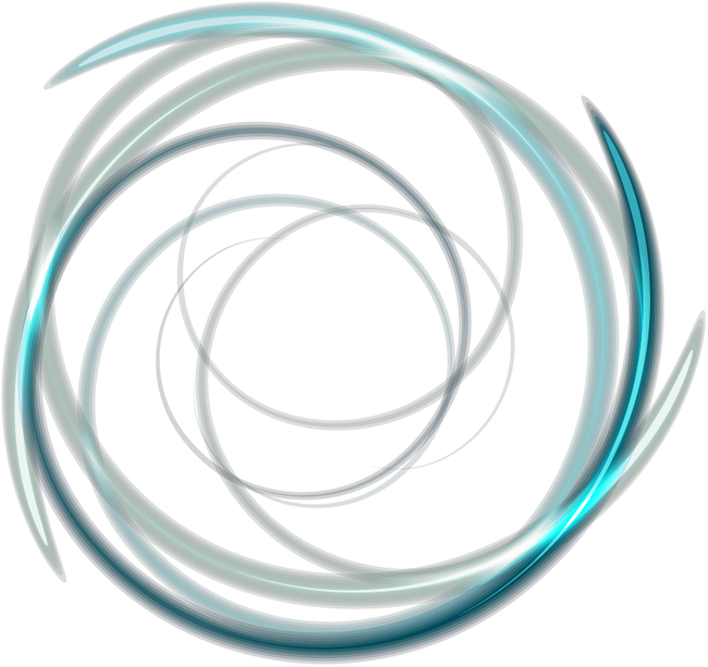 Abstract Swirling Circles Art PNG Image