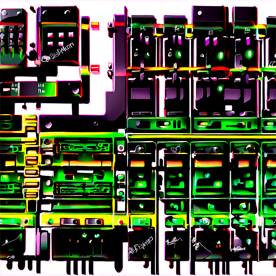 Abstract Techno Circuit Png 06202024 PNG Image