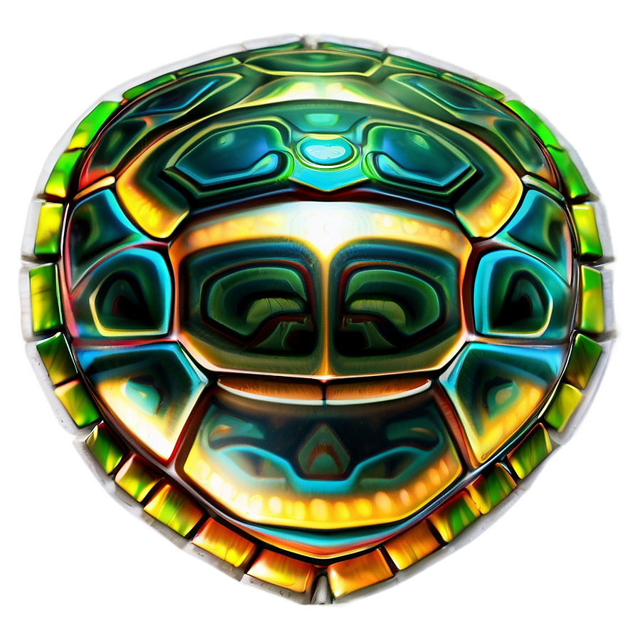 Abstract Turtle Shell Art Png 93 PNG Image