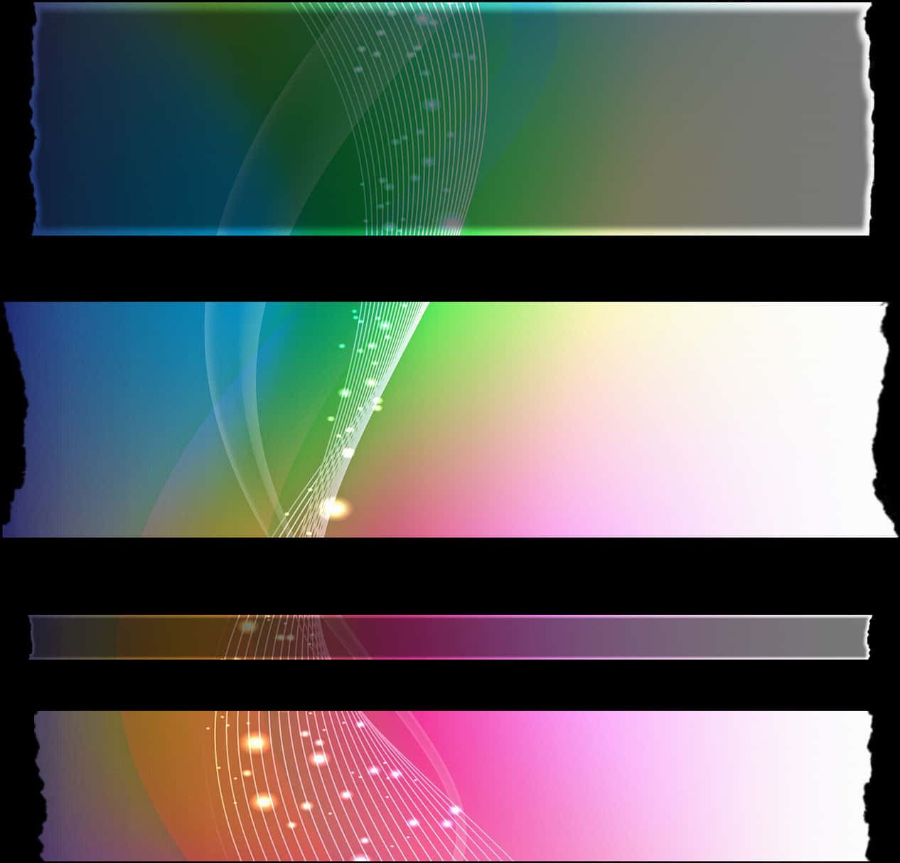 Abstract Washi Tape Design PNG Image