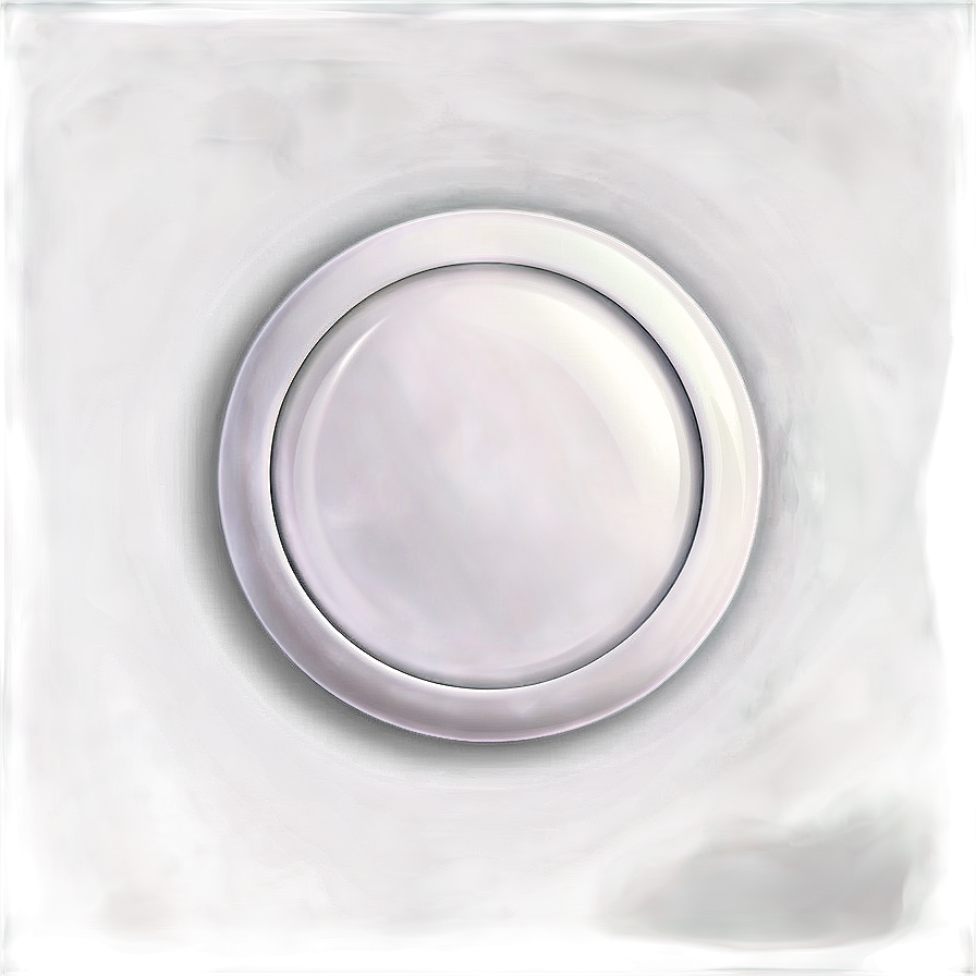 Abstract White Button Png Ode23 PNG Image