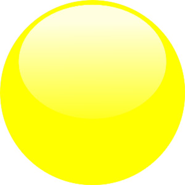 Abstract Yellow Circle Graphic PNG Image