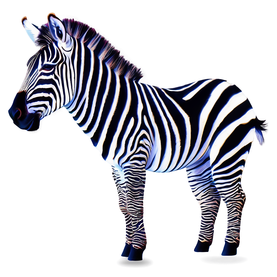 Abstract Zebra Art Png Tfw2 PNG Image