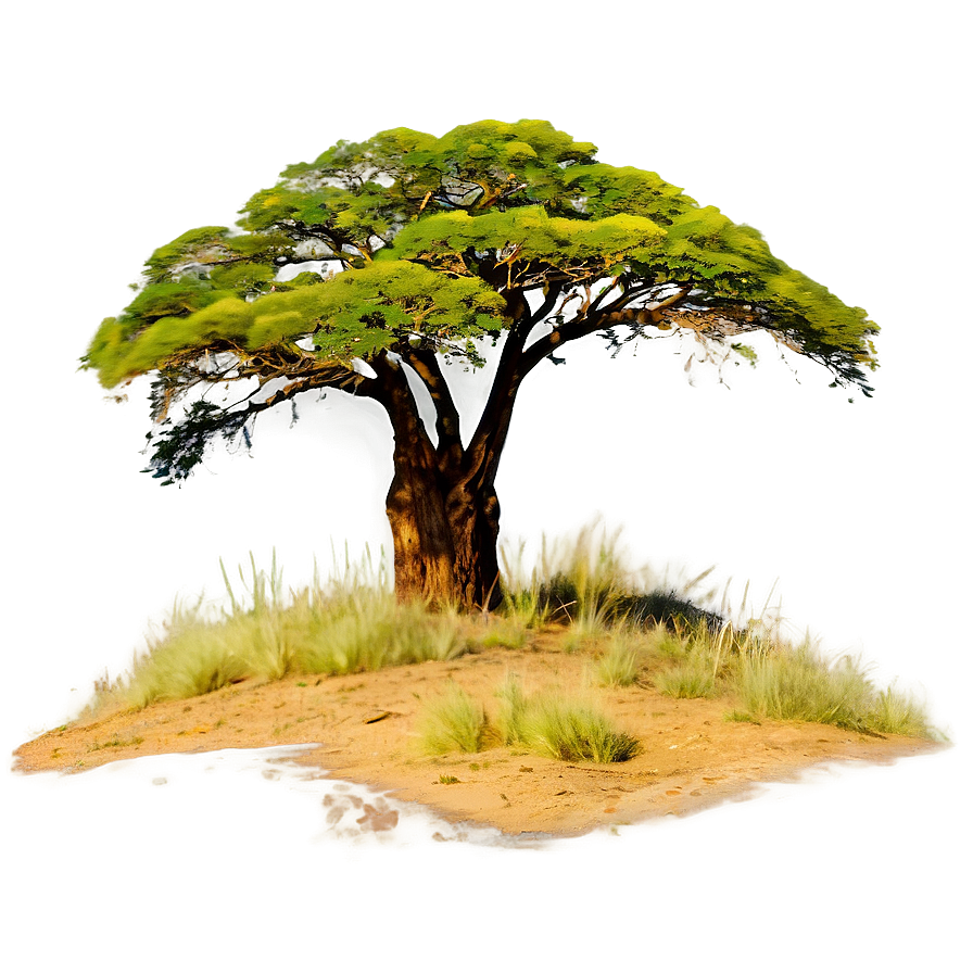 Acacia Tree African Landscape Png 06132024 PNG Image