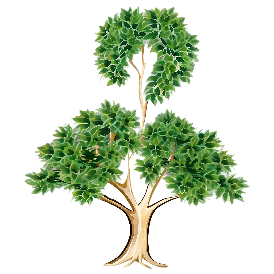 Acacia Tree Eco Symbol Png 06132024 PNG Image