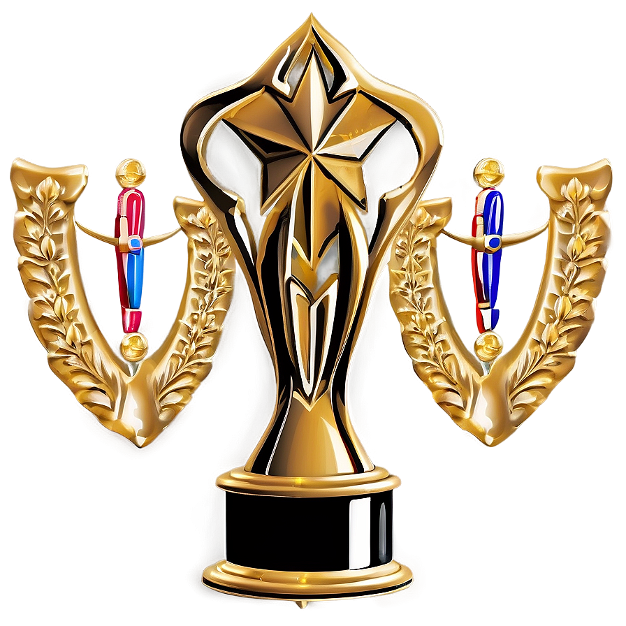 Academic Excellence Trophy Png 40 PNG Image