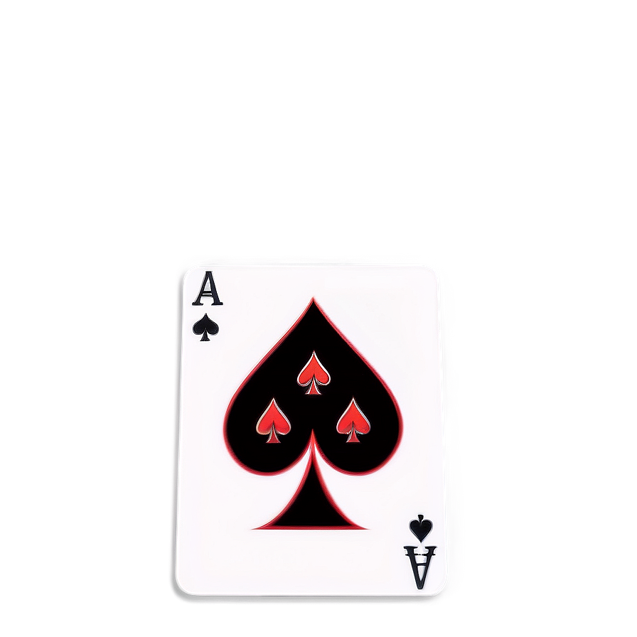 Ace Of Spades Playing Card Png Tmr PNG Image