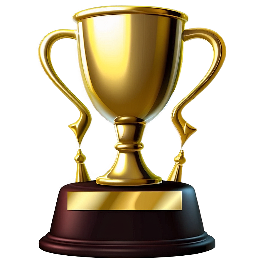 Achievement Cartoon Trophy Png Fku74 PNG Image