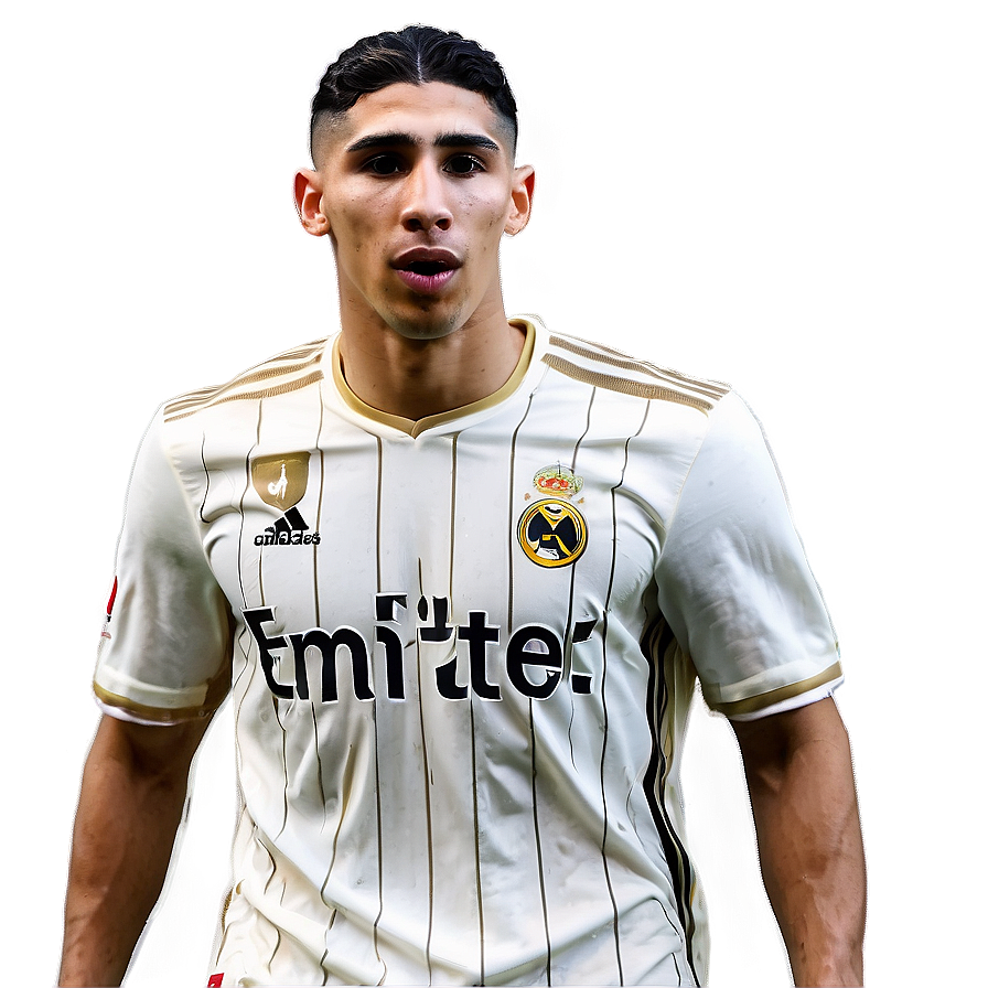 Achraf Hakimi Illustration Png 56 PNG Image