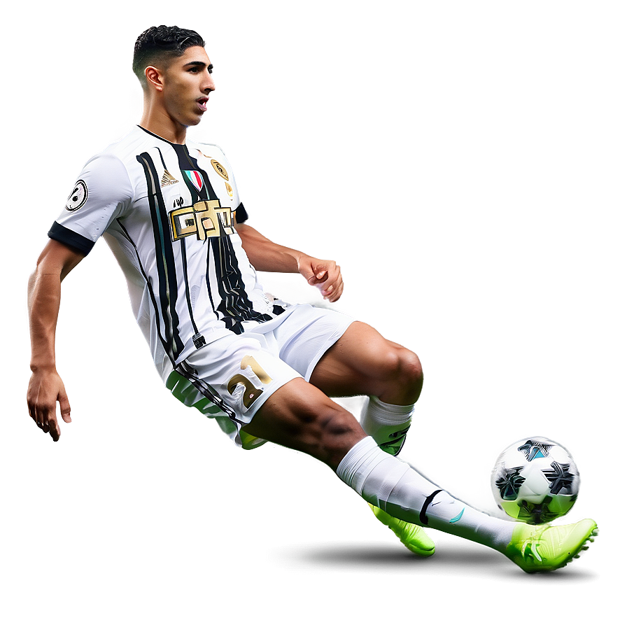 Achraf Hakimi Signature Move Png 77 PNG Image