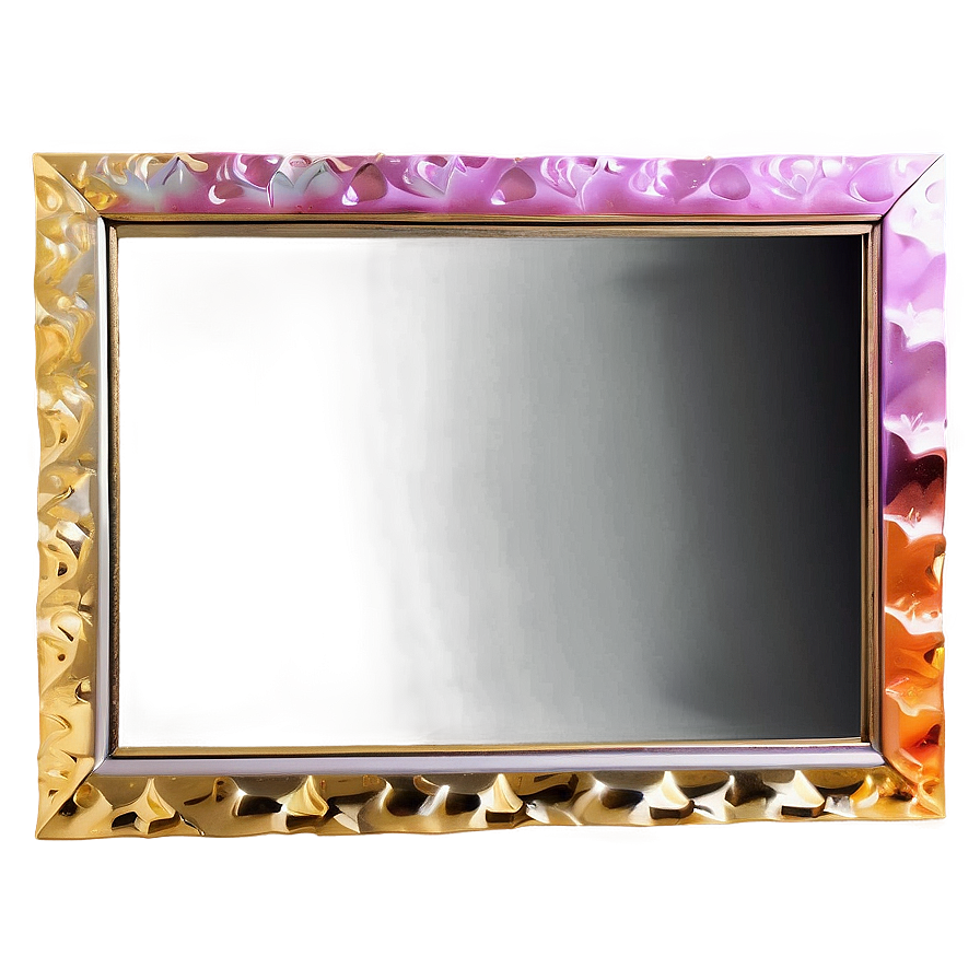 Acrylic Mirror Frame Png Twm57 PNG Image